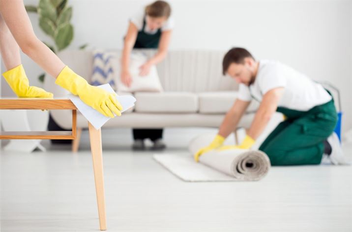Eco-friendly cleaning products used by Cleanie